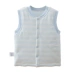 Áo lót cotton cho trẻ em vest vest nam và nữ bé mùa xuân và mùa thu dày chần ấm áo vest dày phần vai - Áo ghi lê