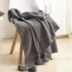 Bắc Âu sofa chăn chăn văn phòng nap khăn choàng chăn dệt kim len chăn giải trí điều hòa không khí chăn chăn - Ném / Chăn