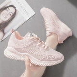 Туфли, универсальная белая обувь, дышащая летняя спортивная обувь, в корейском стиле, мягкая подошва