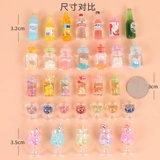 Маленькая реалистичная игрушка, игра с едой, бутылка, популярно в интернете