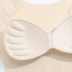 Lớn đàn hồi vest loại không có vòng thép ống nhà top bra không có dấu vết yoga phong trào lớn kích thước đồ lót mỏng T223