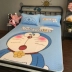 Cartoon hoạt hình điều xơ lyocell mat băng Ruanxi ba mảnh gấp giường 1,5m 1.8m rửa - Thảm mùa hè các loại chiếu trúc Thảm mùa hè