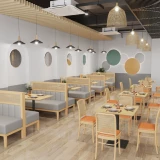 Пользовательская тема Western Restaurant Restaurant Restaurant Restaurant Solid Wood Stables and Stables Simple Barkecue Hot Pot Ресторан