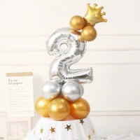 Серебряный цифровой столб 2