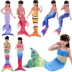 Quần áo bơi nàng tiên cá của trẻ em, cô gái, trang phục công chúa, cô gái, trẻ em lớn, bộ bikini, cô gái, đồ bơi