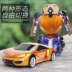 Cậu bé biến dạng đồ chơi King Kong robot hợp kim đồ chơi xe mô hình xe con 3-6 tuổi mô hình xe cảnh sát - Gundam / Mech Model / Robot / Transformers Gundam / Mech Model / Robot / Transformers