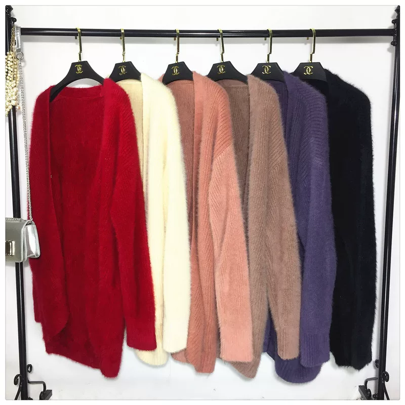 Cardigan, warm sweater, increased thickness