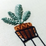 Набор материалов, трехмерная ткань, лампа для растений, «сделай сам», с вышивкой, кактус