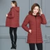 Chống mùa giảm giá giải phóng mặt bằng bông phù hợp với phần dài Hàn Quốc bông áo phụ nữ lỏng lẻo chất béo mm bông áo khoác mùa đông quần áo nữ mùa đông áo khoác