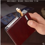 Портсигар, мужская креативная металлическая портативная зажигалка