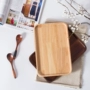 Nhật Bản phong cách bằng gỗ tấm rắn khay gỗ hình chữ nhật trà khay kích thước, tấm gỗ bữa ăn tối tấm món ăn món tráng miệng món ăn bằng gỗ đĩa trái cây khay gỗ đựng thức ăn