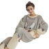 Phiên bản Hàn Quốc của đồ ngủ mùa đông flannel cô gái ngọt ngào dễ thương phim hoạt hình đầu gấu lông cừu san hô phục vụ nhà dài tay phù hợp đồ bộ thun Bộ Pajama