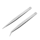 Пинцет из нержавеющей стали, плоскогубцы для бровей, щипцы, увеличенная толщина