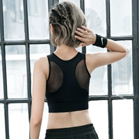 Chống sốc và nhanh chóng thể thao khô đồ lót nữ nhanh chóng làm khô breathable tập thể dục yoga vest chạy áo ngực áo ngực vest mà không cần vòng thép áo tập gym nữ