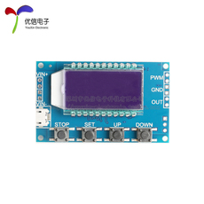 Функциональный генератор 全功能pwm脉冲频率占空比可调模块方波矩形波信号发生器 apwm1