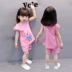 Quần áo trẻ em thủy triều nữ phù hợp với bé gái 0 quần áo trẻ sơ sinh nước ngoài mùa hè 1-3 tuổi Phiên bản Hàn Quốc 2 mùa hè 4 bông 5 - Phù hợp với trẻ em Phù hợp với trẻ em