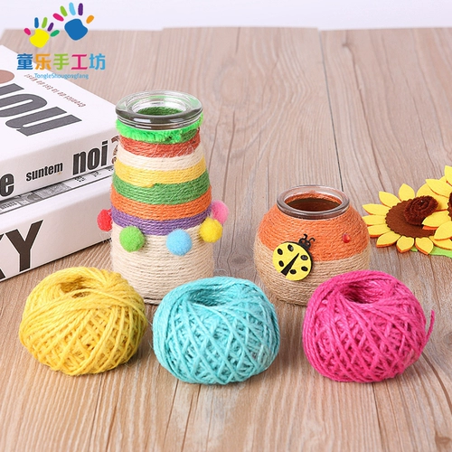 Креативный материал, плетеный комплект ручной работы, декор для раннего возраста, 12 цветов
