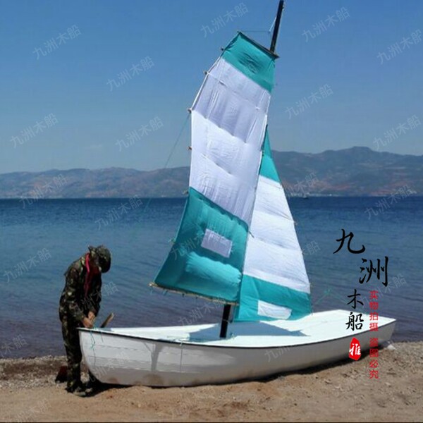 Континентальный Деревянная лодка парусное судно континентальный один кончик средиземноморье пейзаж декоративный деревянная лодка декоративный фотография реквизит Лодка украшение