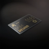 Дизайн визитной карточки QR -код высокий двойной творческий персонализированный индивидуальный дизайн визитной карточки