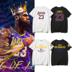 Áo thun đào tạo toàn sao của Nba James bay thể thao tay ngắn Owen jersey nam và nữ bóng rổ lỏng một nửa tay áo - Áo phông thể thao áo thun chạy bộ Áo phông thể thao