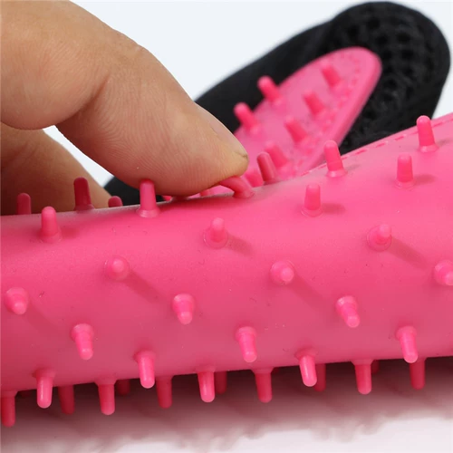 Собачья купание кошачья артефакт силиконовый силиконовый пять пальцев плавающие модели расчесывания расщелины для животных в противно