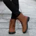 Giày nam 2017 mới của Hàn Quốc cao để giúp giày cotton xu hướng Martin boot nam ống bốt da giầy thể thao nam Giày ống