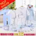 Bộ quần áo sơ sinh cotton cho bé sơ sinh 0-3 tháng 6 xuân hè thu cho bé sơ sinh 9