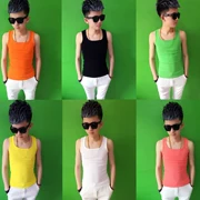 Mùa hè in vest mồ hôi nam phiên bản Hàn Quốc của kiểu tự tu luyện bó sát cơ thể bó sát cơ thể phong trào xã hội thanh niên thủy triều - Lót