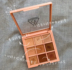 Korea Sanxi Jade 3ce Jiugongge Eyeshadow Palette Overtake Pumpkin Pearlescent Matte Makeup Palette 9 Color Orange Brown Palette phấn má the face shop 