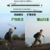 Nhôm trekking cực ngoài trời đa chức năng stick gấp mía tự vệ chiến thuật stick telescopic thẳng xử lý hoang dã survival Gậy / gậy