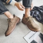 Đàn ông nam và nữ văn chương sắm giày mùa thu mới giày hoang dã để giúp triều thấp Hàn Quốc phiên bản của giày thường triều giày nam giầy thể thao