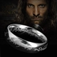 Chúa tể những chiếc nhẫn đen độc đoán nhẫn nam phiên bản Hàn Quốc của nhẫn thép titan trang sức cá nhân hipster cặp đôi nam nữ nhẫn quà tặng