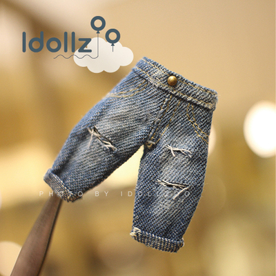 taobao agent OB11 Waifu Rabu Wind Roll Bring Jeans Pigmicats Clatidum P9 Molly Jasmine Clothing