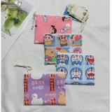 Мультяшная сумка для хранения, бумажные деньги, сумка-органайзер, бумажник, кошелек, шоппер с молнией, цепочка, мобильный телефон