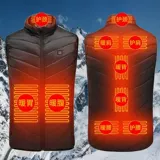 Зимний жилет подходит для мужчин и женщин, удерживающая тепло куртка, 2020