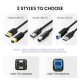 UGREEN USB Type B Male to A Male USB 2.0 Printer Cable