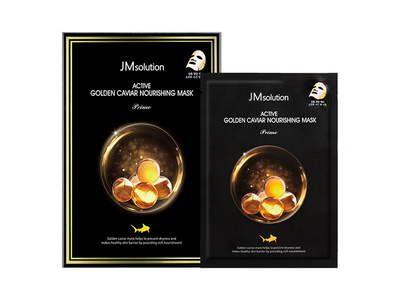 JMsolution/Kisiken Yuehuo Zhenyang Маска с золотой икрой 30 мл*10, импортированная из Южной Кореи