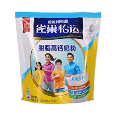 奶粉/豆奶粉/酸奶粉 雀巢怡运脱脂高钙奶粉400克/袋 Nestle