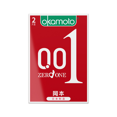 Okamoto/Okamoto 0,01 полиуретановый презерватив 2 штуки Японии, импортированные в Японии