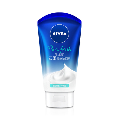 Nivea, прозрачное очищающее молочко, контроль жирного блеска, 100 мл