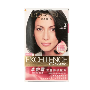 L'Oreal, коричневый крем для волос, 172 мл