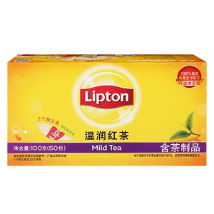 Чай Lipton теплый черный 2г*50 пакетиков/коробка