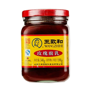 Wangzhihe Творог из розовой фасоли 340г/бутылка