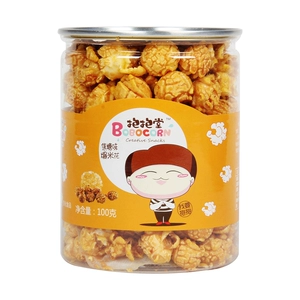 [抱抱堂爆米花焦糖味100g/罐]