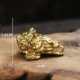 Золотая жаба бронза чистая протональная