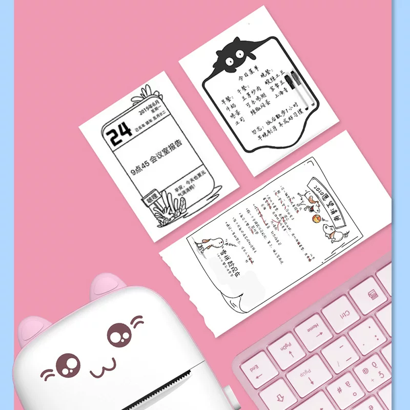 Handheld Portable Printer, Bluetooth Pocket Photo & Thermal Label Printer, mobile phone compatible