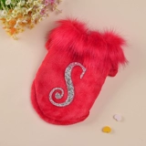 Новый меховой воротник домашняя одежда для собак