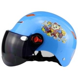 Ultra, шлем для мальчиков, мотоцикл, детский мультяшный Ультрамен Тига с аккумулятором, полушлем, защита транспорта, защита от солнца, 3-13 лет