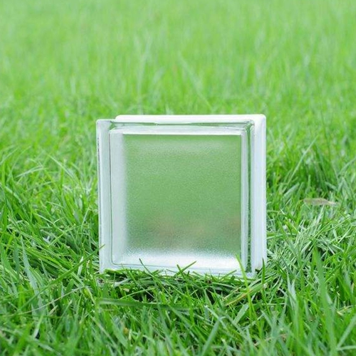 Crystal Orange Peel Everbone Glass Brick Partition фоновая стена кирпичная кирпичная ванная комната прозрачная квадрат