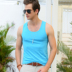 Mùa hè của nam giới áo ghi lê nam stretch Slim fit thể dục thể thao cotton đáy áo thanh niên thở triều Áo vest cotton